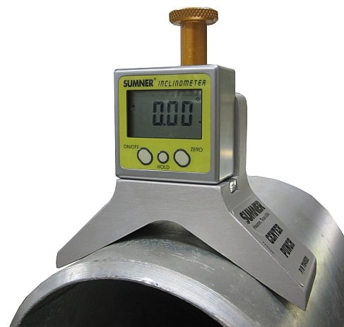 sumner center punch met incline-o-meter